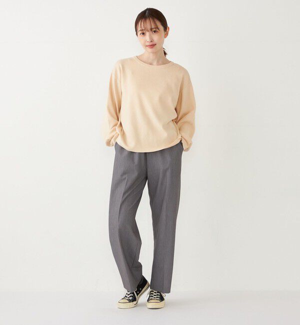 SHIPS Colors 「SHIPS Colors:〈手洗い可能〉バックリボン ニット セットアップ」|ニット・セーター|