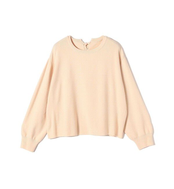 SHIPS Colors 「SHIPS Colors:〈手洗い可能〉バックリボン ニット セットアップ」|ニット・セーター|