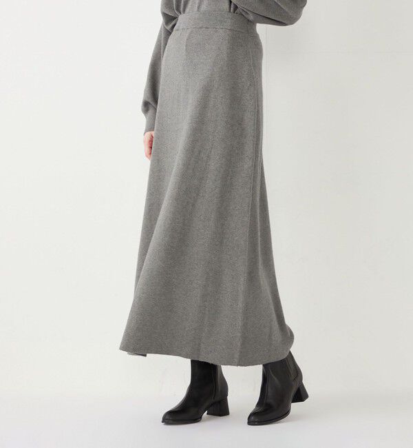 SHIPS Colors 「SHIPS Colors:〈手洗い可能〉バックリボン ニット セットアップ」|ニット・セーター|