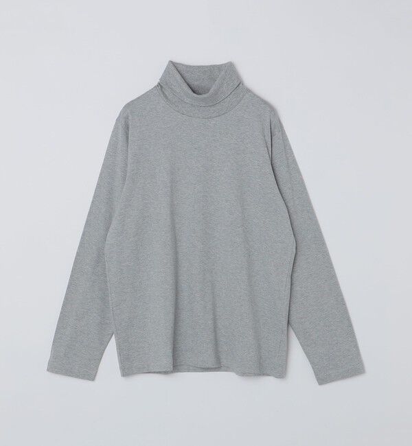 SHIPS「SHIPS: スタンダード コットン タートルネック ロングスリーブ Tシャツ」|Tシャツ・カットソー|