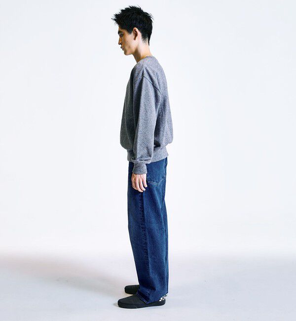 SHIPS「【City Ambient Products別注】crepuscule: LIGHT MOSS STITCH Vネックニット」|ニット・セーター|