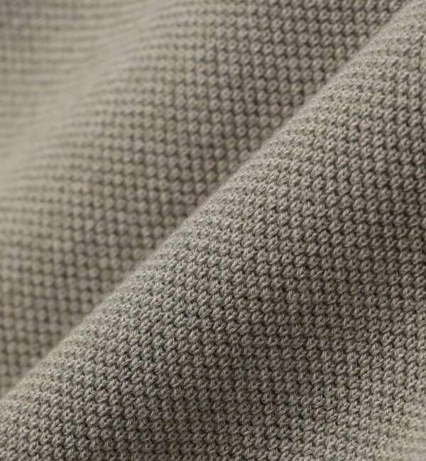 SHIPS「【City Ambient Products別注】crepuscule: LIGHT MOSS STITCH Vネックニット」|ニット・セーター|