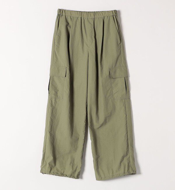 quaranciel「quaranciel:〈洗濯機可能〉ライト カーゴ ナイロン イージー パンツ」|カーゴ|