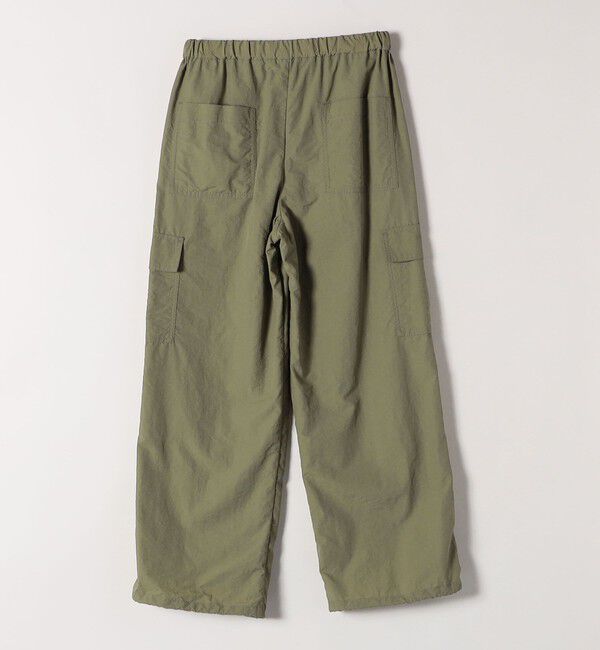 quaranciel「quaranciel:〈洗濯機可能〉ライト カーゴ ナイロン イージー パンツ」|カーゴ|