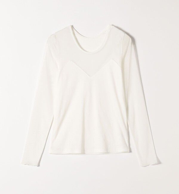 quaranciel「quaranciel:〈手洗い可能〉ベアデザイン チュール カットソー」|Tシャツ・カットソー|