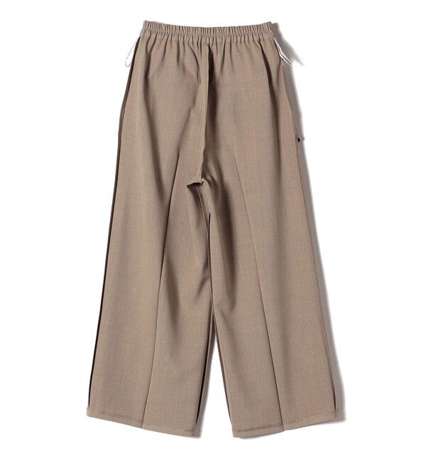 SHIPS Colors 「SHIPS Colors:〈手洗い可能〉 メランジ タック ワイドパンツ」|その他|