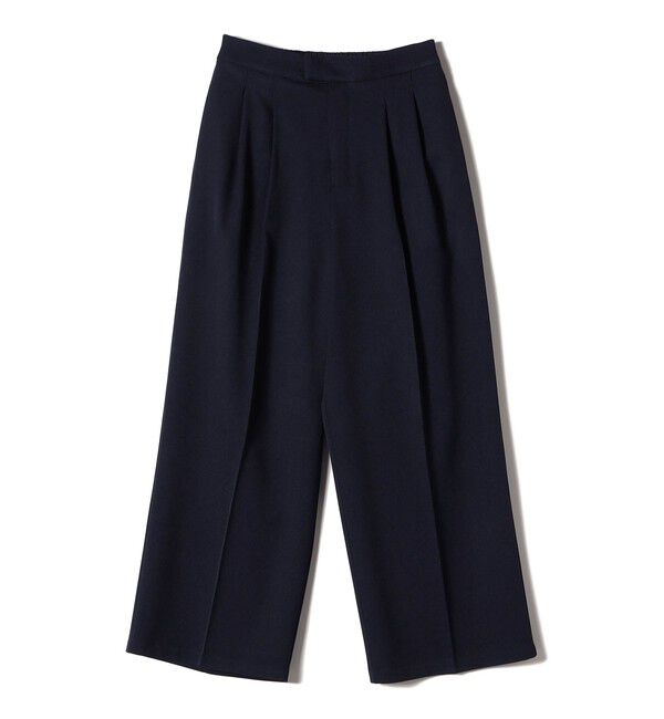 SHIPS Colors 「SHIPS Colors:〈手洗い可能〉 メランジ タック ワイドパンツ」|その他|