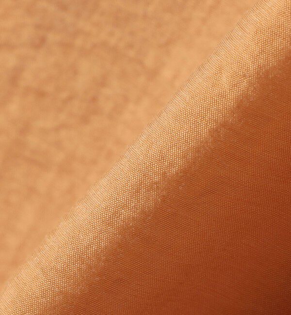 SHIPS for women「〈手洗い可能〉シルク混 シアー フリル ネック ギャザー ブラウス」|シャツ・ブラウス|