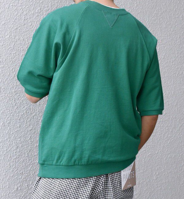 SHIPS any「【SHIPS any別注】athletic wear MASON: スマイルマーク/刺繍 スウェット Tシャツ◇」|Tシャツ・カットソー|