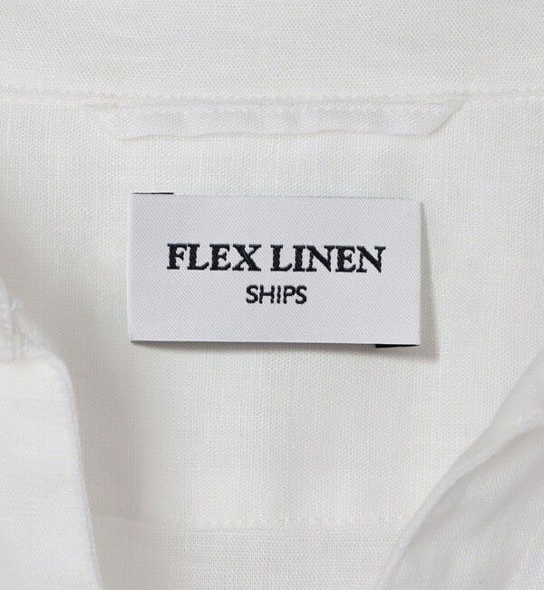 SHIPS「SHIPS: フレックスリネン 7スリーブ カプリ シャツ」|シャツ・ブラウス|