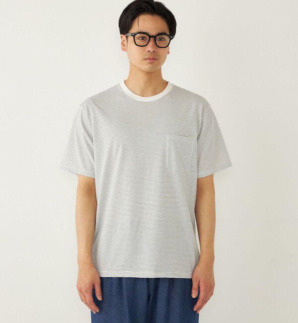 SHIPS Colors 「SHIPS Colors:CAVE(R) ボーダー Tシャツ◇」|Tシャツ・カットソー|