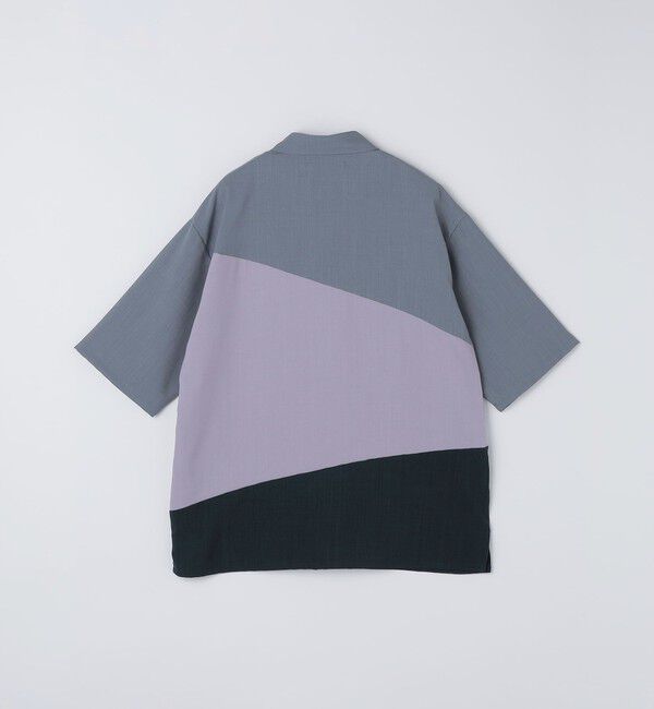 SHIPS Colors 「SHIPS Colors:〈洗濯機可能〉比翼 ブロッキング シャツ」|シャツ・ブラウス|