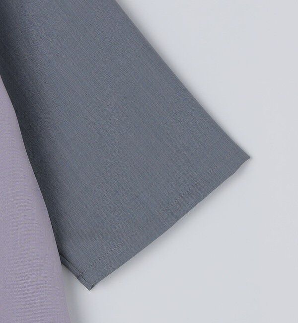 SHIPS Colors 「SHIPS Colors:〈洗濯機可能〉比翼 ブロッキング シャツ」|シャツ・ブラウス|