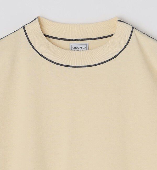 SHIPS「GP/GS/GP: クルーネック ステッチ ショートスリーブ Tシャツ」|Tシャツ・カットソー|