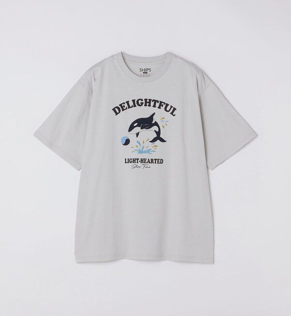 SHIPS Colors 「SHIPS Colors: パッチワーク プリント Tシャツ」|Tシャツ・カットソー|