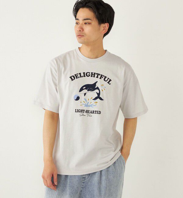 SHIPS Colors 「SHIPS Colors: パッチワーク プリント Tシャツ」|Tシャツ・カットソー|