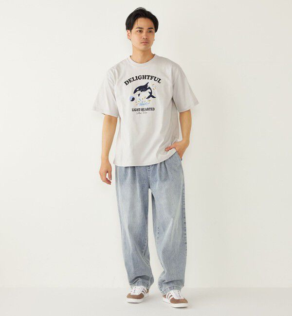 SHIPS Colors 「SHIPS Colors: パッチワーク プリント Tシャツ」|Tシャツ・カットソー|