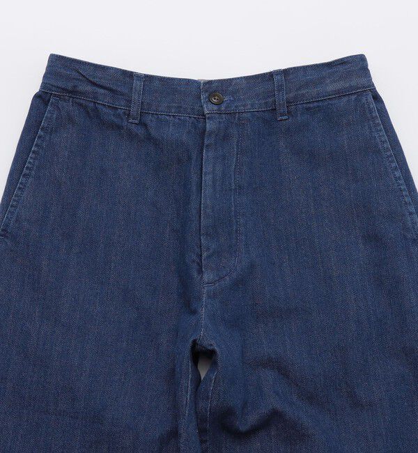 SHIPS「【WEB限定】SHIPS: ライト セルビッチ デニム イージー スラックス」|デニム|