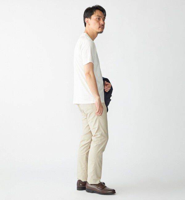 SHIPS「SHIPS: プラチナム フェイス コットン ショートスリーブ Tシャツ」|Tシャツ・カットソー|