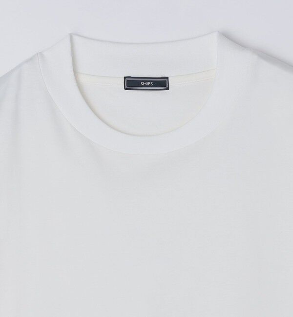 SHIPS「SHIPS: プラチナム フェイス コットン ショートスリーブ Tシャツ」|Tシャツ・カットソー|
