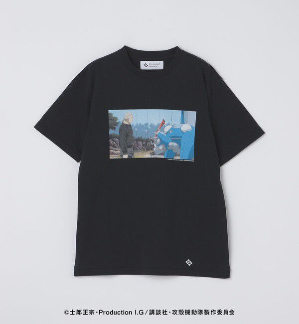 SHIPS「City Ambient Products: 攻殻機動隊 SAC Tシャツ」|Tシャツ・カットソー|ダークグレー