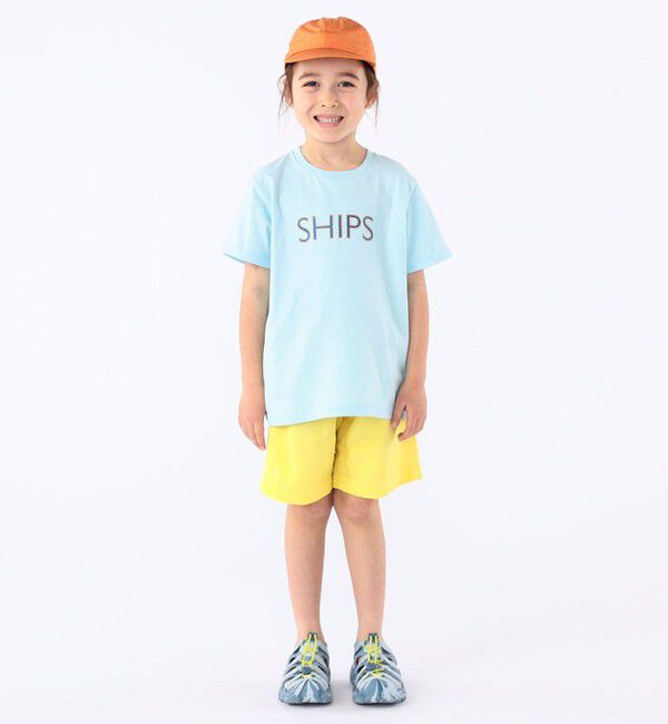 SHIPS KIDS「SHIPS KIDS:100～130cm / SHIPS ロゴ TEE」|Tシャツ・カットソー|