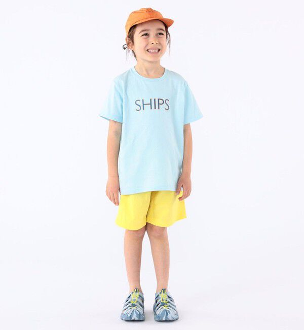 SHIPS KIDS「SHIPS KIDS:100～130cm / SHIPS ロゴ TEE」|Tシャツ・カットソー|