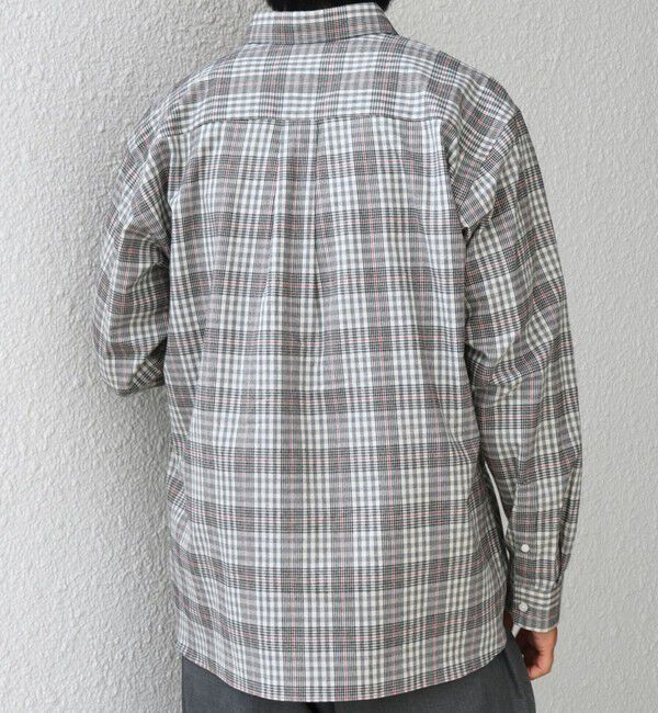 SHIPS any「SHIPS any:〈洗濯機可能〉ブラッシュド トラッド チェック ボタンダウン シャツ◇」|シャツ・ブラウス|