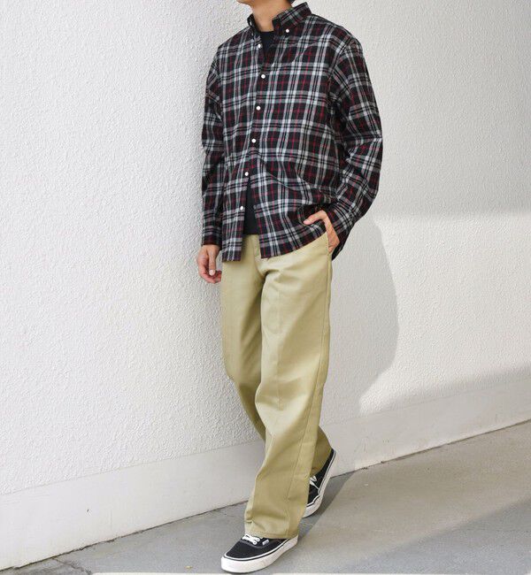 SHIPS any「SHIPS any:〈洗濯機可能〉ブラッシュド トラッド チェック ボタンダウン シャツ◇」|シャツ・ブラウス|