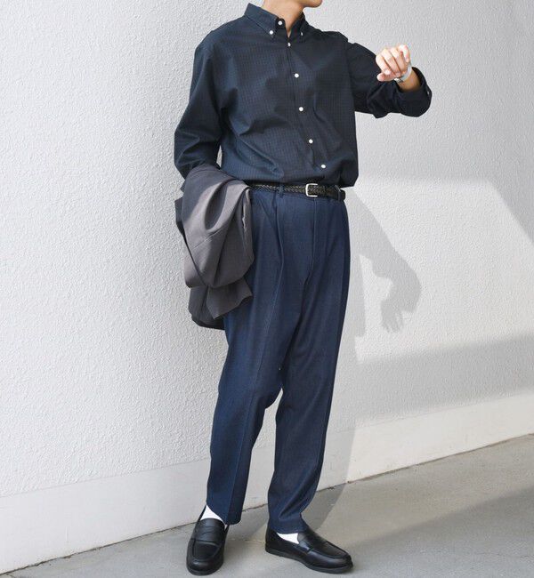 SHIPS any「SHIPS any:〈洗濯機可能〉ブラッシュド トラッド チェック ボタンダウン シャツ◇」|シャツ・ブラウス|