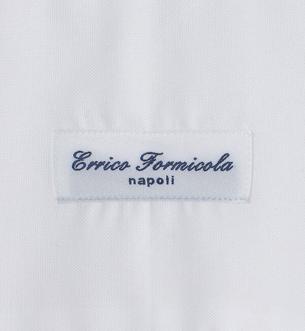 SHIPS「【SHIPS別注】Errico Formicola: DALIO ワイド ソリッド シャツ」|シャツ・ブラウス|