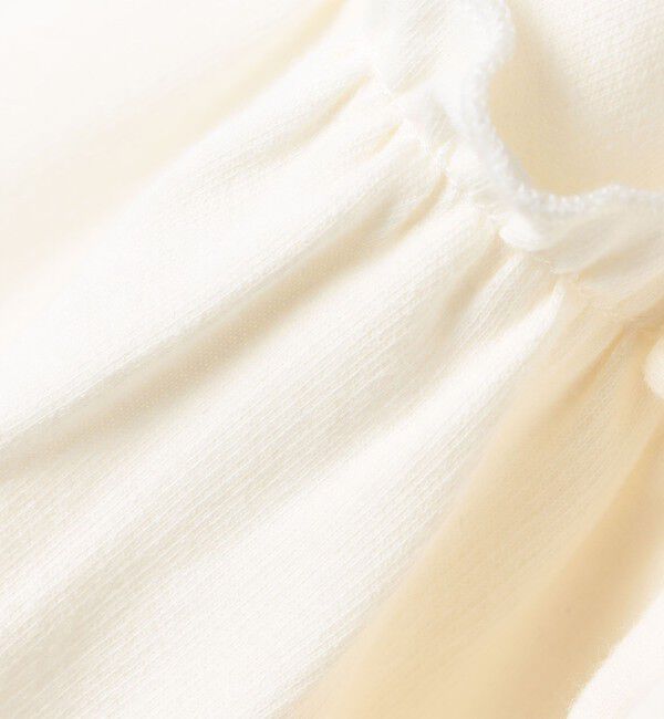 SHIPS KIDS「SHIPS KIDS:80～90cm / フリルスリーブ スウェット」|スウェット・ジャージ|