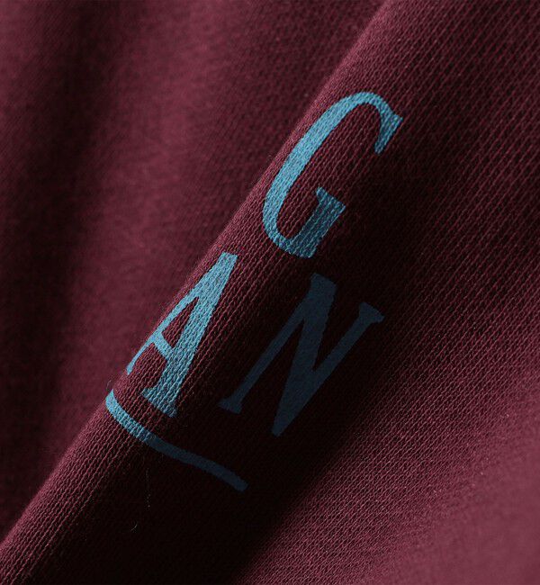 SHIPS for women「【SHIPS別注】LOGAN KNITTING MILLS:プリント ジップ プルオーバー」|スウェット・ジャージ|