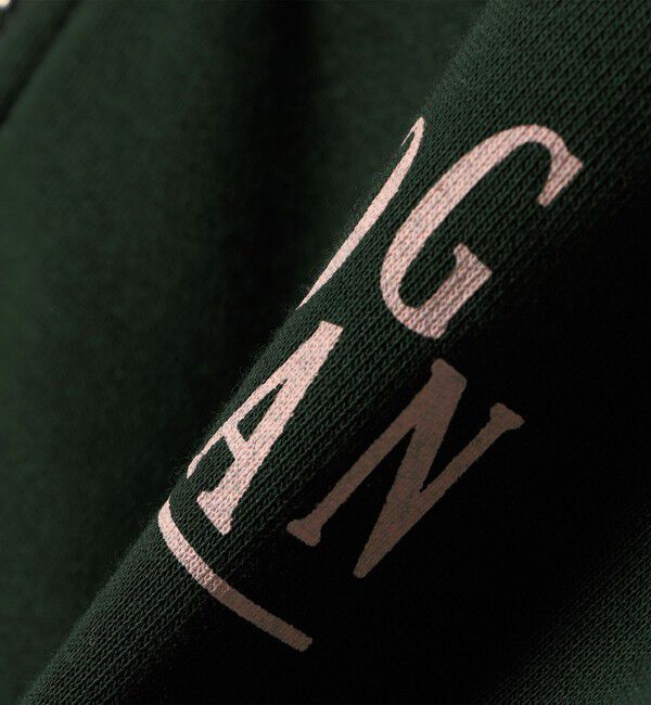 SHIPS for women「【SHIPS別注】LOGAN KNITTING MILLS:プリント ジップ プルオーバー」|スウェット・ジャージ|