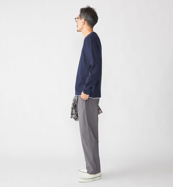 SHIPS「SHIPS: フェイク レイヤード クルーネック ロングスリーブ」|Tシャツ・カットソー|