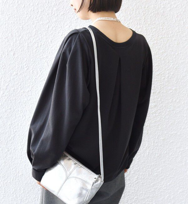 SHIPS for women「DEPEND インレー タック デザイン プルオーバー」|Tシャツ・カットソー|