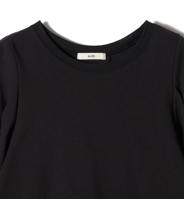 SHIPS for women「DEPEND インレー タック デザイン プルオーバー」|Tシャツ・カットソー|