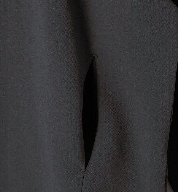 SHIPS any「SHIPS any: クリア ダンボール セミモックネック カットソー (セットアップ対応)◇」|Tシャツ・カットソー|