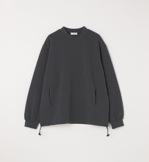 SHIPS any「SHIPS any: クリア ダンボール セミモックネック カットソー (セットアップ対応)◇」|Tシャツ・カットソー|