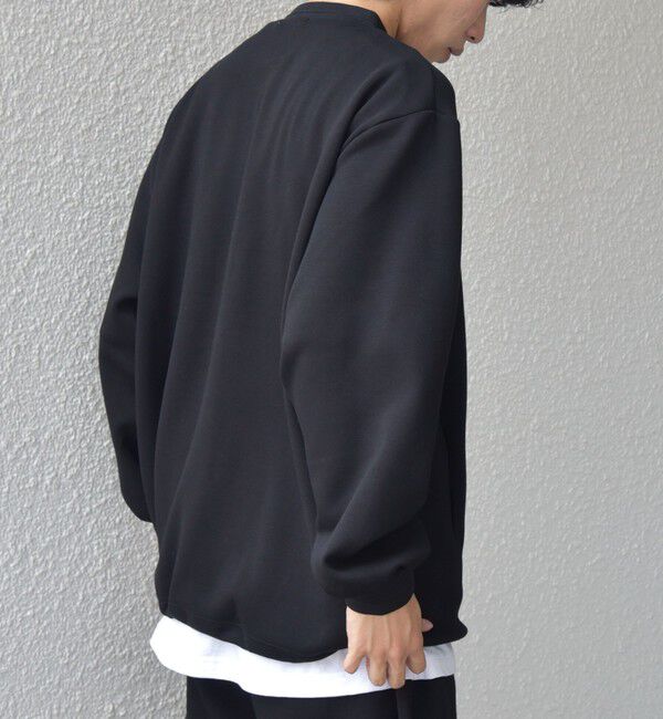 SHIPS any「SHIPS any: クリア ダンボール セミモックネック カットソー (セットアップ対応)◇」|Tシャツ・カットソー|