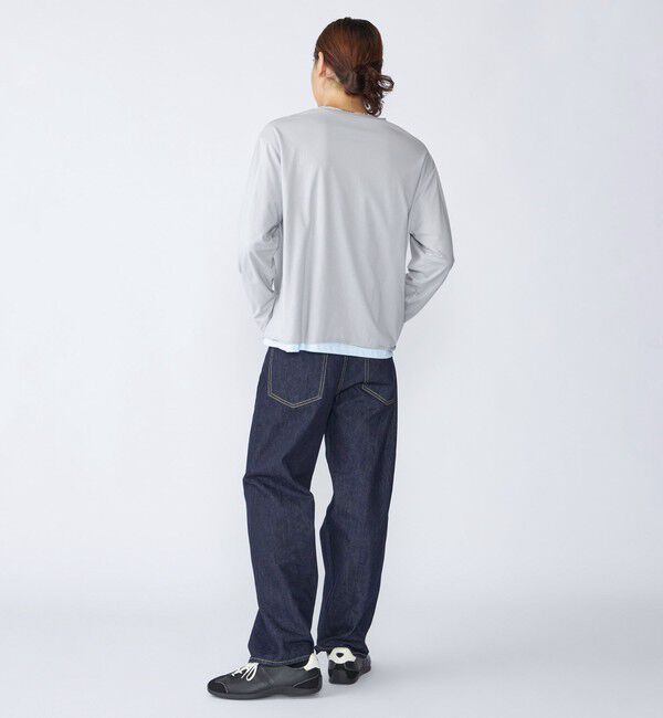 SHIPS「City Ambient Products: カットオフ リバーシブル ロングスリーブTシャツ(ロンT)」|Tシャツ・カットソー|