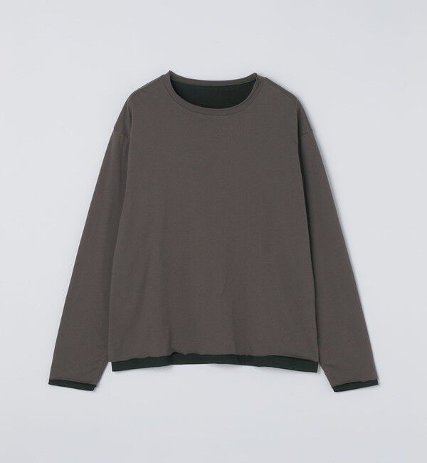 SHIPS「City Ambient Products: カットオフ リバーシブル ロングスリーブTシャツ(ロンT)」|Tシャツ・カットソー|