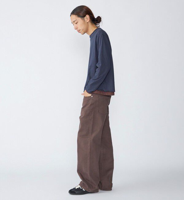 SHIPS「City Ambient Products: カットオフ リバーシブル ロングスリーブTシャツ(ロンT)」|Tシャツ・カットソー|