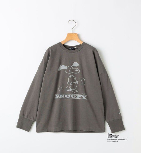 SHIPS KIDS「SHIPS KIDS:140～160cm / SNOOPY ロングスリーブ Tシャツ」|Tシャツ・カットソー|