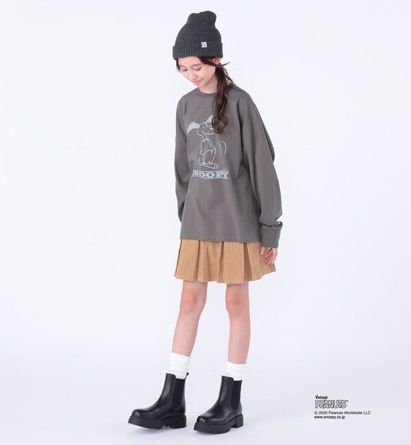 SHIPS KIDS「SHIPS KIDS:140～160cm / SNOOPY ロングスリーブ Tシャツ」|Tシャツ・カットソー|