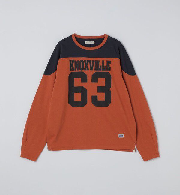 SHIPS「ILL180&deg;: KNOXVILLE 63 FOOTBALL T」|Tシャツ・カットソー|オレンジ