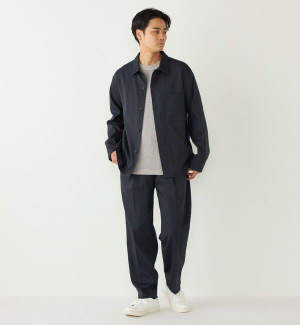 SHIPS Colors 「SHIPS Colors:〈洗濯機可能〉WOOLIC ボックス シャツ◇」|シャツ・ブラウス|