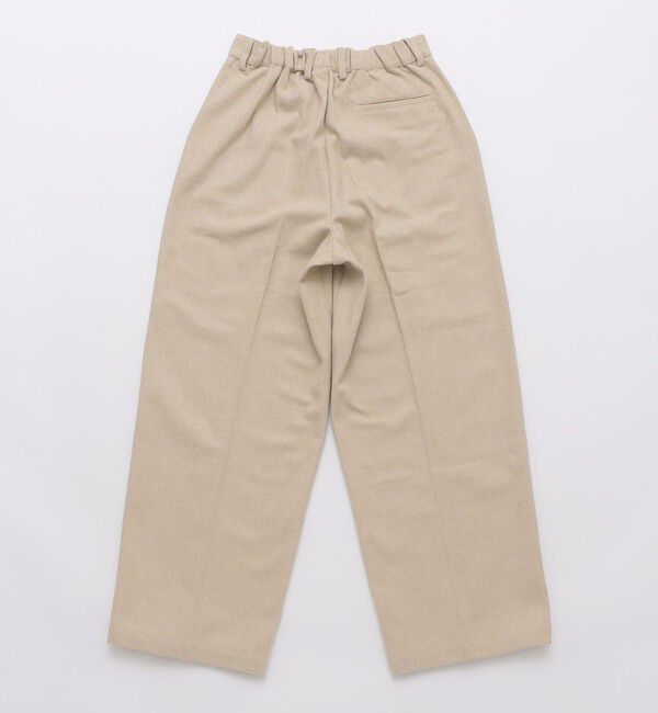 SHIPS「【WEB限定】SHIPS:〈手洗い可能〉ウールブレンド ワイド スラックス」|その他|