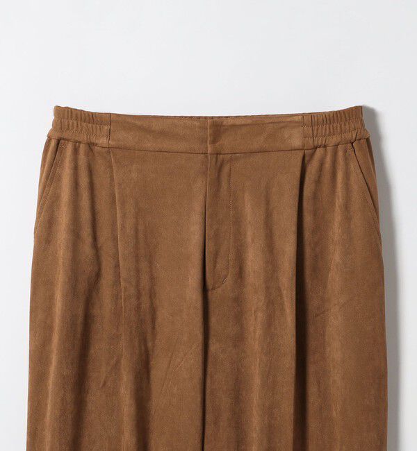 SHIPS any「SHIPS any: ポリエステル スエード テーパード イージー パンツ」|その他|