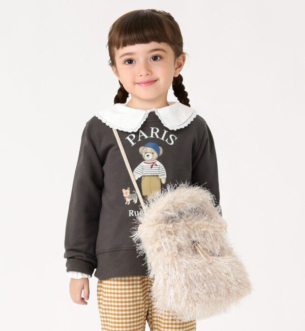 SHIPS Colors 「SHIPS Colors:80～130cm /〈洗濯機可能〉TeddyBear(R) スウェット 2◇」|スウェット・ジャージ|ダークグレー